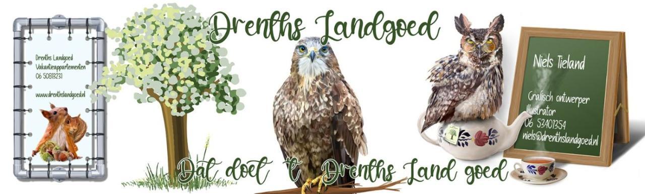 Drenths Landgoed, Lekker uit Appartement Annerveenschekanaal Buitenkant foto